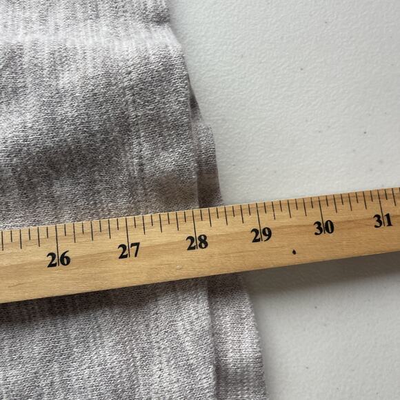 Pure J Jill Sz 1X Tunic Sweater Raglan Sleeve V-Neck Relaxed Cotton Slub Tan - Picture 8 of 9